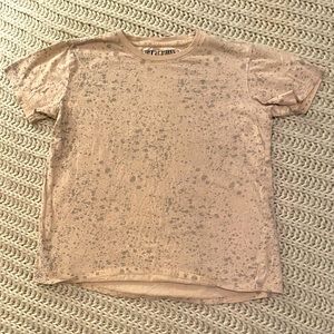 ♻️GOODWILL BOUND♻️ 
⭐️Free W/ Bundle⭐️ Five Point Industry Paint Spattered Tee